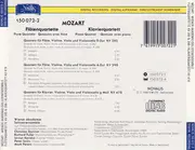 CD - Wolfgang Amadeus Mozart - Flötenquartette KV 285 & 298 / Klavierquartett KV 478