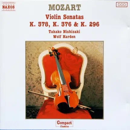 Wolfgang Amadeus Mozart - Violin Sonatas K.378, K.376 & K.296