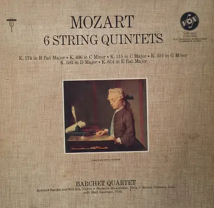 Mozart - 6 String Quintets, K.174, 406, 515, 516, 593, 614