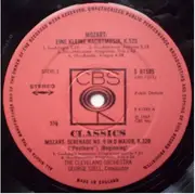 LP - Wolfgang Amadeus Mozart , The Cleveland Orchestra , George Szell - Mozart Serenades