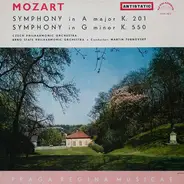 Wolfgang Amadeus Mozart , The Czech Philharmonic Orchestra , Brno State Philharmonic Orchestra , Ma - Symphony No. 29 In A Major, K. 201 / Symphony No. 40 In G Minor, K. 550