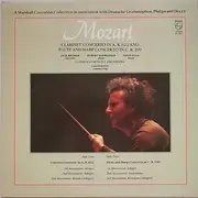 LP - Wolfgang Amadeus Mozart , The London Symphony Orchestra Directed By Sir Colin Davis - Clarinet Concerto In A, K622 And Flute & Harp Concerto In C, K299