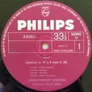 LP - Mozart - Sinfonien Nr. 29 - Nr. 25 - Nr. 32 - Mono