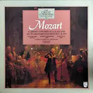 Wolfgang Amadeus Mozart , The London Symphony Orchestra Directed By Sir Colin Davis - Clarinet Concerto In A, K622 And Flute & Harp Concerto In C, K299