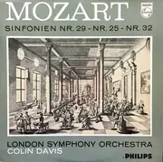 LP - Mozart - Sinfonien Nr. 29 - Nr. 25 - Nr. 32 - Mono