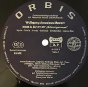 LP - Mozart - Collegium Aureum (Schmidt-Gaden) - Krönungsmesse C-Dur KV 317 / Vesperae Solennes De Confessore KV 339