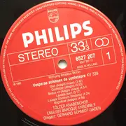 LP - Mozart - Ave Verum / Vesperae Solennes - Insert