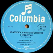 LP - Mozart - Konzerte Für Klavier Und Orchester D-Moll KV 466, C-Dur KV 503