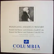 Wolfgang Amadeus Mozart , Walter Gieseking , Philharmonia Orchestra , Hans Rosbaud - Konzert Für Klavier Und Orchester D-Moll KV 466 / Konzert Für Klavier Und Orchester  C-Dur KV 503