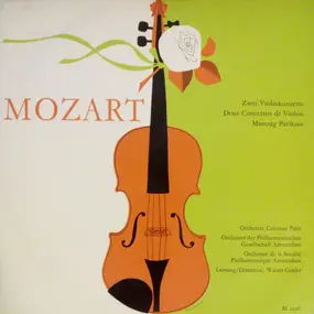 Wolfgang Amadeus Mozart - Zwei Violinkonzerte