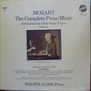 Mozart - Walter Klien - Complete Piano Music - Variations & Little Piano Pieces, Vol. I