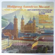 Wolfgang Amadeus Mozart , Wiener Mozart Ensemble ∙ Willi Boskovsky - 'Serenaden Vol. 5' - Divertimento KV 63 / Cassation KV 99