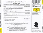 CD - Mozart - Cosi Fan Tutte - Szenen Und Arien