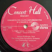 LP - Wolfgang Amadeus Mozart , Wiener Symphoniker , Helmut Riessberger , Robert Freund , Karl Österreich - Flute Concerto K. 313 - Horn Concertos K. 417 And K. 495