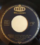 7inch Vinyl Single - Mozart / Wilhelm Backhaus - Klaviersonate In A-dur, KV 331 mit dem »Türkischen Marsch«