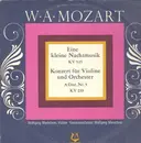 LP - Mozart - Eine Kleine Nachtmusik  / Konzert Für Violine Und Orchester