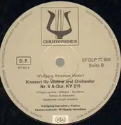 LP - Mozart - Eine Kleine Nachtmusik / Konzert Für Violine Und Orchester