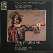 LP - Mozart - Violinkonzerte Nr.4 D-Dur KV 218 Und Nr. 5 A-Dur KV 219