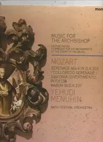 Wolfgang Amadeus Mozart - Music For The Archbishop