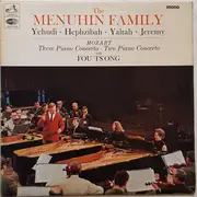 LP - The Menuhin Family With Fou Ts'Ong - Mozart Three Piano Concerto / Two Piano Concerto - mono