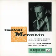 LP - Wolfgang Amadeus Mozart / Yehudi Menuhin And Philharmonia Orchestra Conducted By John Pritchard - Violin Concertos Nos. 4 And 5