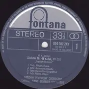 LP - Mozart - Sinfonie KV 551 'Jupiter-Sinfonie' & KV 543