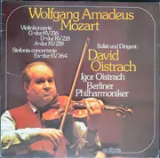 LP - Wolfgang Amadeus Mozart - Violinkonzerte G-dur KV 216, D-dur KV 218, A-dur KV 219 & Sinfonia Concertante Es-dur KV 364