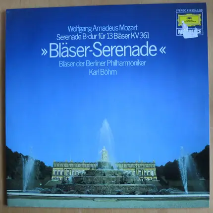 Mozart - Serenade B-dur Für 13 Bläser Kv 361 "Bläser-Serenade"