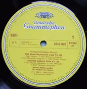 LP - Wolfgang Amadeus Mozart / Berliner Philharmoniker , Herbert Von Karajan - Eine Kleine Nachtmusik, Serenaden Und Divertimenti
