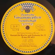 LP - Mozart - Piano Concertos No. 17, G Major, KV 453, No. 21, C Major, KV 467