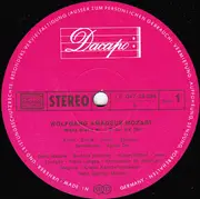 LP - Mozart - Missa Brevis (Nr.7 D-Dur KV 194 / Nr.13 B-Dur KV 275)