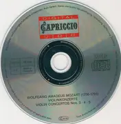 CD - Mozart - Violinkonzerte No. 3 & 4 & 5