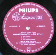 LP - Wolfgang Amadeus Mozart / Concertgebouworkest , Hubert Barwahser , Phia Berghout , Bram De Wilde , - Concerto For Flute, Harp & Orchestra K.299 / Concerto For Clarinet & Orchestra K.622