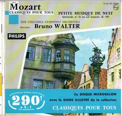 Wolfgang Amadeus Mozart / Columbia Symphony Orchestra , Bruno Walter - Petite Musique De Nuit