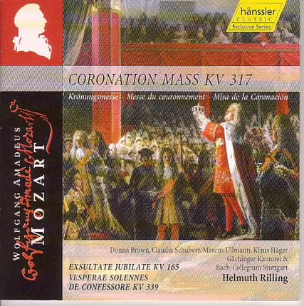 Mozart - Coronation Mass KV 317 - Exultate Jubilate KV 165 - Vesperae solemnes de confessore KV 339