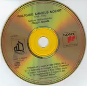 CD - Wolfgang Amadeus Mozart / Claudio Abbado , Berliner Philharmoniker - 'Posthorn' Serenade · Marches, K.335 Nos. 1 & 2 · Divertimento, K.251  'Nannerl Septet'