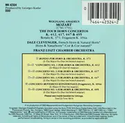 CD - Mozart - Horn Concertos Nos. 1-4 (K.412, 417, 447 &  495); Rondo K.371; Fragment K.494a