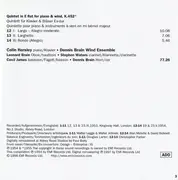 CD - Wolfgang Amadeus Mozart / Dennis Brain , Herbert von Karajan , Philharmonia Orchestra , Colin Horsl - Horn Concertos Nos.1-4 • Quintet K.452