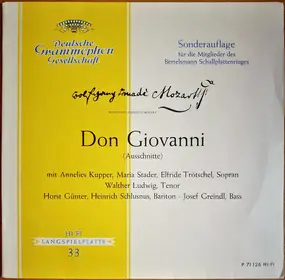 Wolfgang Amadeus Mozart - Don Giovanni (Ausschnitte)