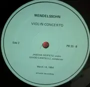 LP - Mozart /  Mendelssohn - Divertimento No 15 / Violin Concerto