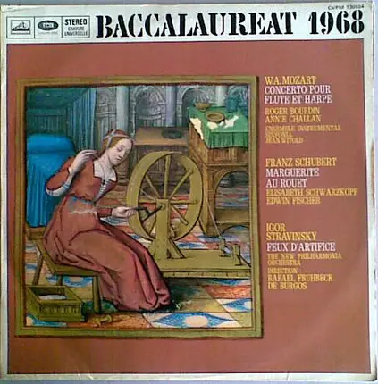 Wolfgang Amadeus Mozart / Franz Schubert / Igor Stravinsky - Baccalauréat 1968