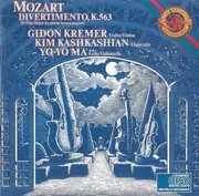CD - Wolfgang Amadeus Mozart / Gidon Kremer , Kim Kashkashian , Yo-Yo Ma - Divertimento, K.563