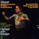 LP - Mozart (Karajan) - Sinfonia Concertante Für Bläser Es-dur KV 297b / Konzert Für Flöte, Harfe Und Orchester C-dur KV 299 - Club edition