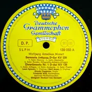 LP - Wolfgang Amadeus Mozart / Herbert von Karajan / Berliner Philharmoniker - Serenata Notturna, Divertimenti - tulip rim