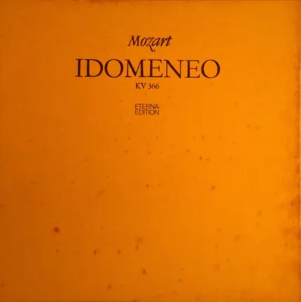 Mozart - Idomeneo KV 366