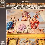 Wolfgang Amadeus Mozart / Jean-Pierre Rampal , Robert Veyron-Lacroix - 6 Sonaten Für Cembalo & Flöte