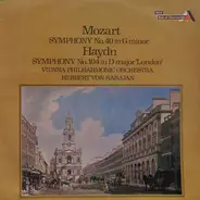 Mozart / Haydnn - Symphony No. 40/ Symphony No. 104 (Karajan)