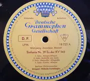 LP - Wolfgang Amadeus Mozart / Joseph Haydn - Berliner Philharmoniker - Wilhelm Furtwängler - Sinfonie Nr. 39 Es-Dur KV 543 / Sinfonie Nr. 88 G-Dur