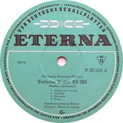 10'' - Mozart / Haydn - Sinfonie D-dur KV 385 (Haffner-Sinfonie) / Sinfonie Nr. 83 G-moll (La Poule) - Mono