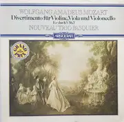 LP - Mozart / Le Nouveau Trio Pasquier - Divertimento Für Violine, Viola Und Violoncello Es-Dur KV 563